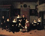 adriaen van ostade, Family portrait.